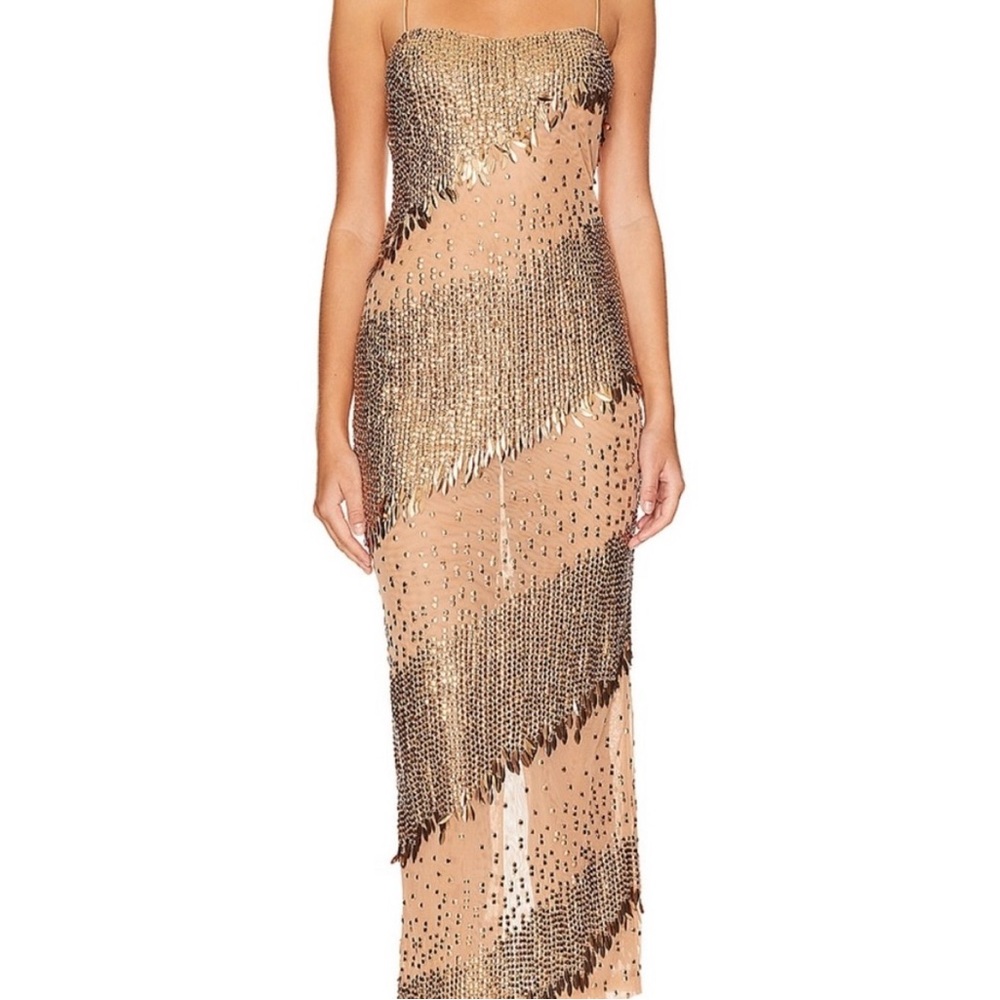 Retrofete CARMINE EMBELLISHED DRESS